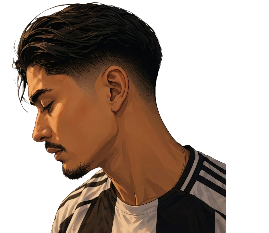 Client haircut style 7